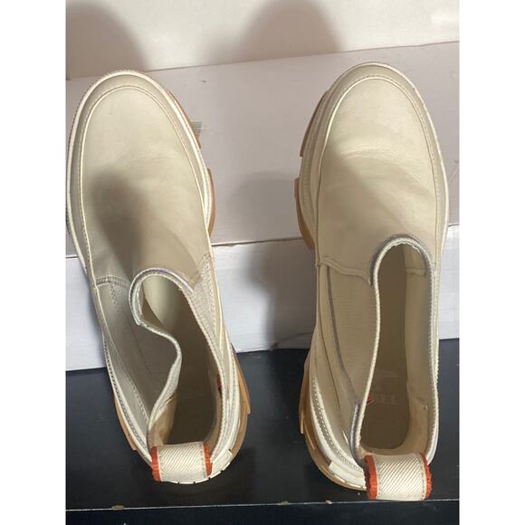 SOREL Brex Waterproof Chelsea Boot in Natural/Sea at Nordstrom, Size 5.5 - Picture 5 of 9